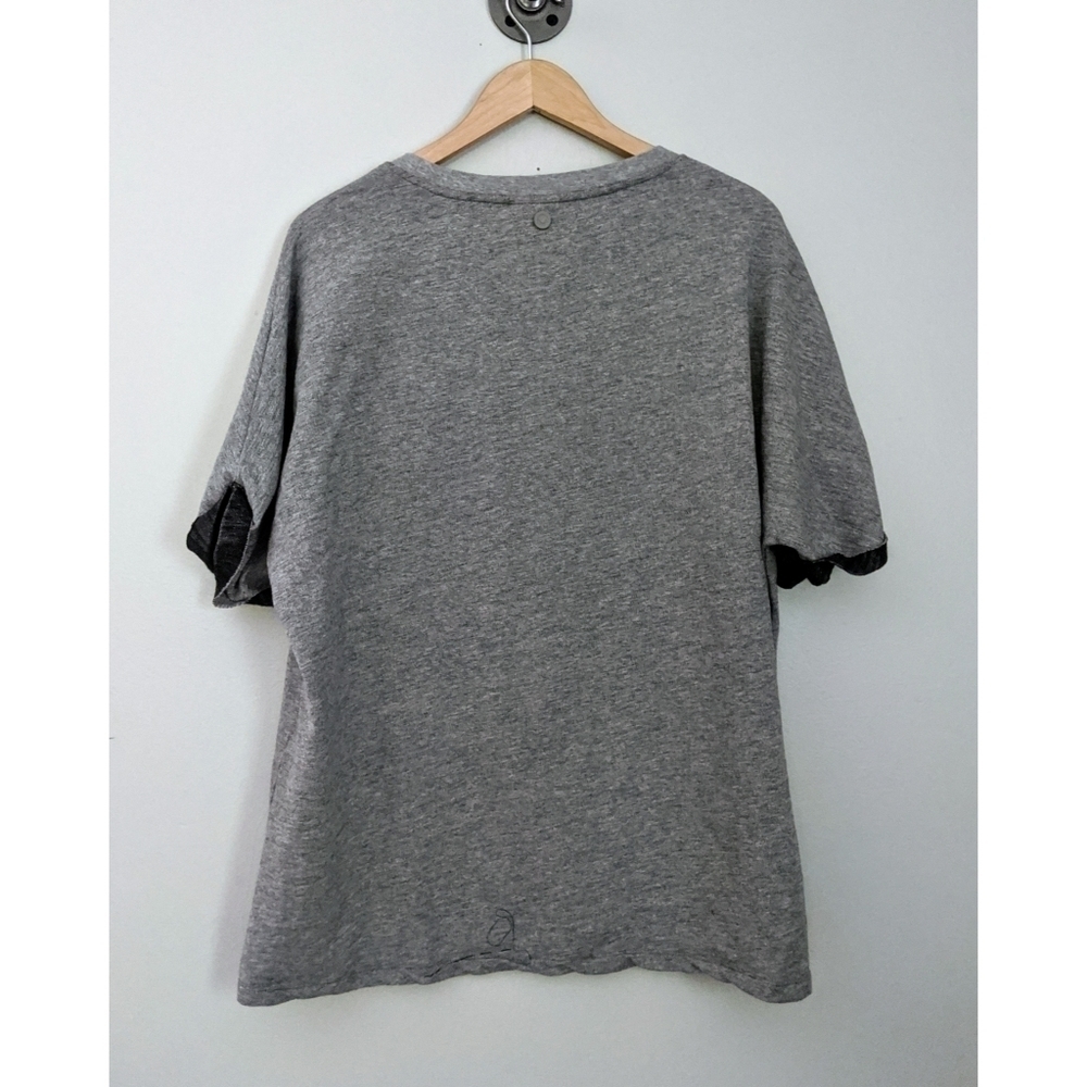 Hunter for Target Embossed Rolled Sleeve Top - Picture 3 of 7